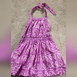 Purple Halter Dress